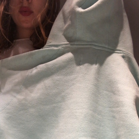 Teal TNA size small women’s hoodie - Picture 3 of 3